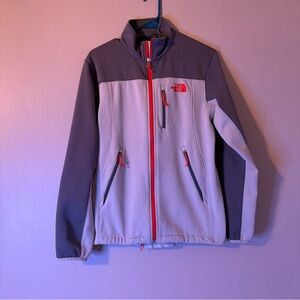 The North Face  Gray and Red Performance Jacket